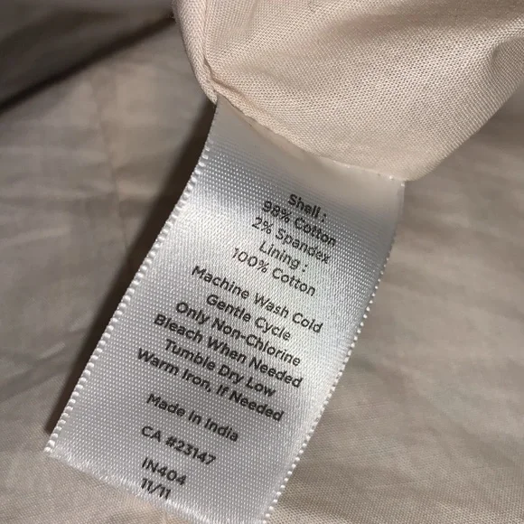 Never worn - Talbots Pink and Green Pattern Floral Dress size 8 - Picture 8 of 8